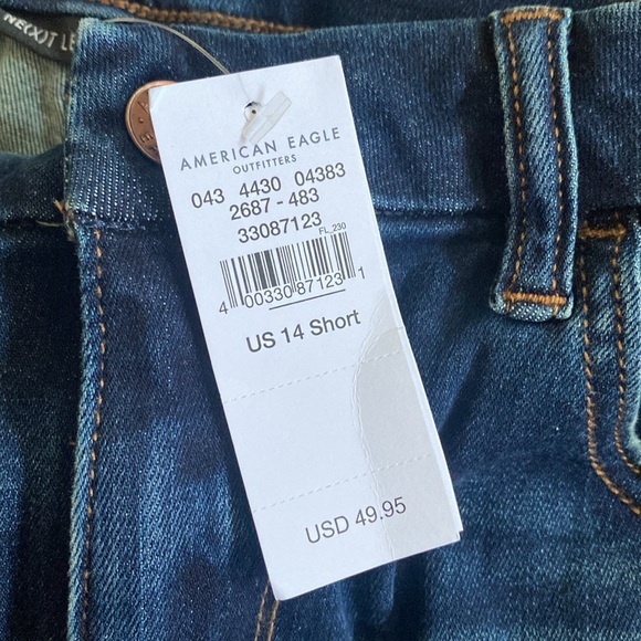 American eagle jeans super high rise 14 short - Picture 4 of 6
